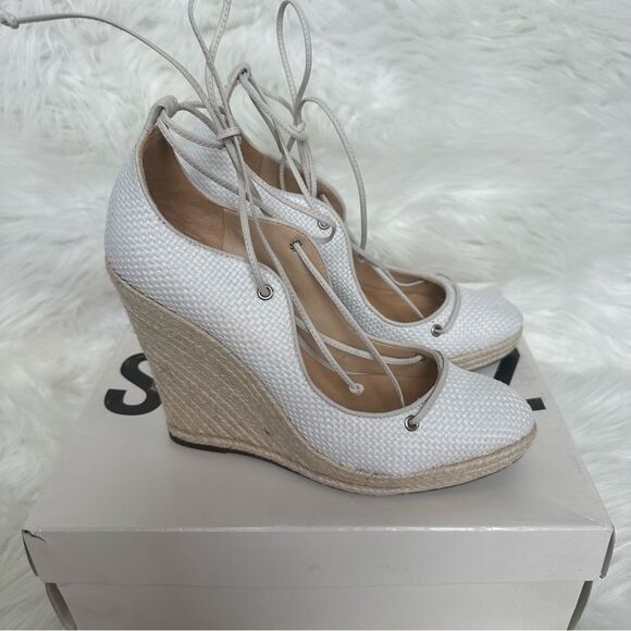 NIB Schutz Lunna Espadrille Wedge - Picture 6 of 11